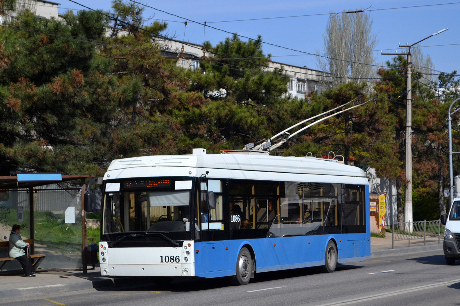 Sewastopol, Trolza-5265.02 “Megapolis” Nr 1086