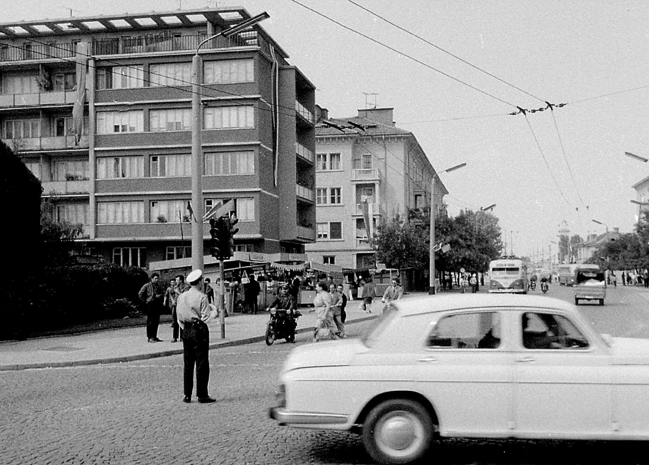 Пловдив — Исторически снимки — Тролейбуси • Исторические фотографии — Троллейбусов