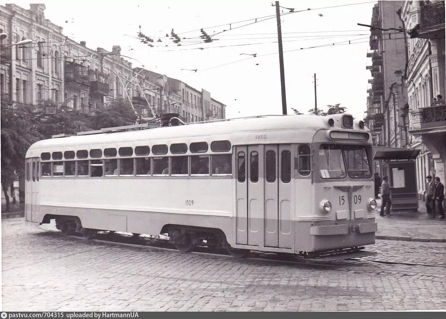 Киев, МТВ-82 № 1509; Киев — Исторические фотографии; Киев — Трамвайные линии: Закрытые линии Киев, МТВ-82 № 1509; Киев — Исторические фотографии; Киев — Трамвайные линии: Закрытые линии