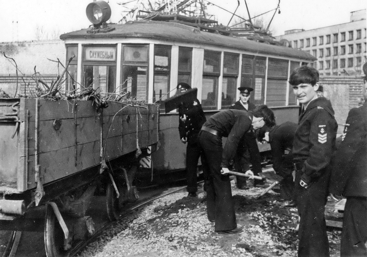 Санкт-Петербург — Исторические фотографии трамвайных вагонов