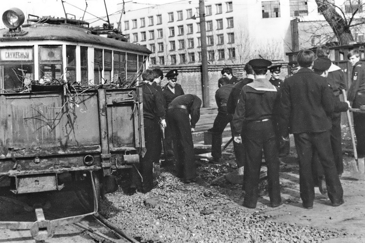 Санкт-Петербург — Исторические фотографии трамвайных вагонов