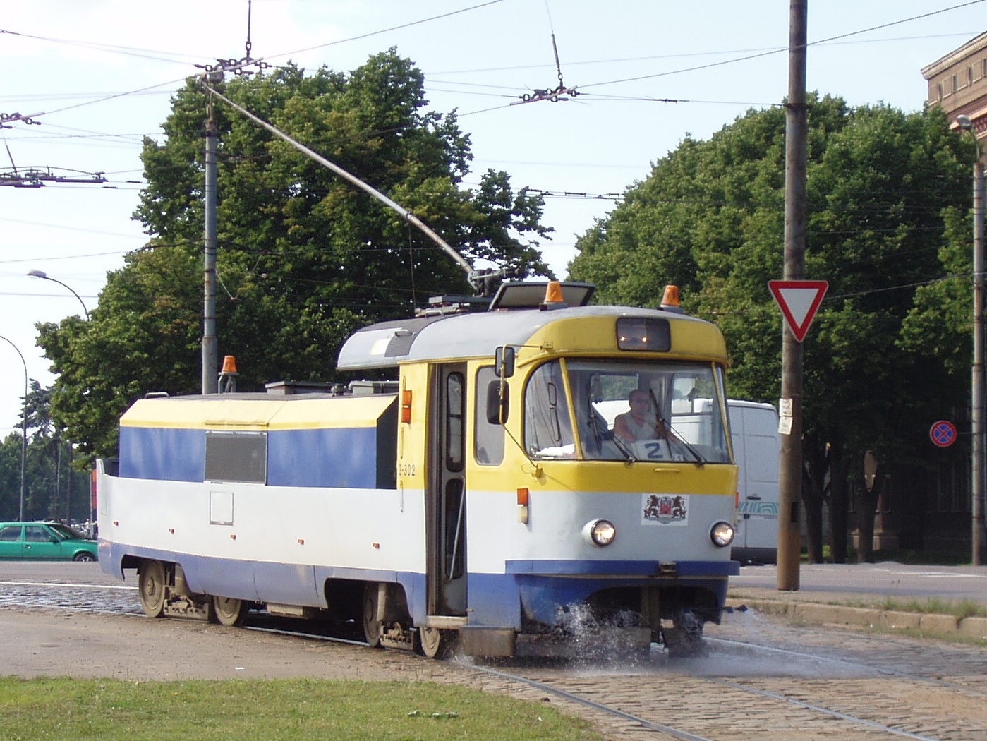 Riga, Tatra T3SU (2-door) N°. 88021