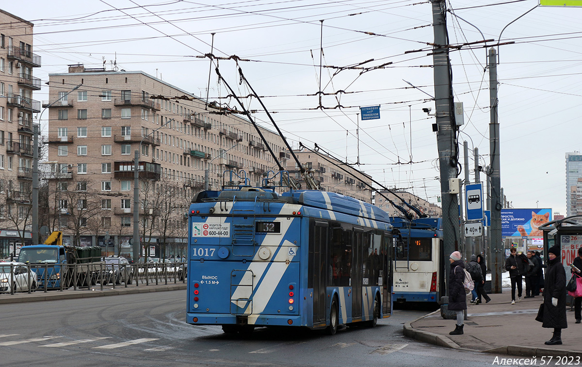 Санкт-Петербург, Тролза-5265.08 «Мегаполис» № 1017