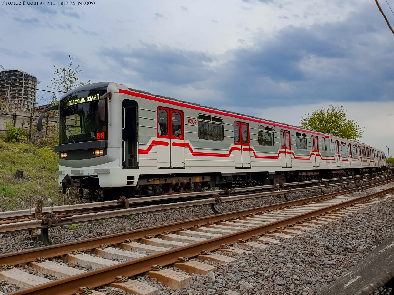 Тбілісі, 81-717M № 0309
