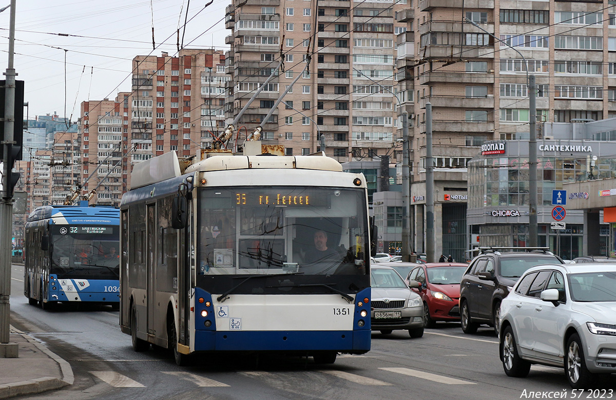 Санкт-Петербург, Тролза-5265.00 «Мегаполис» № 1351