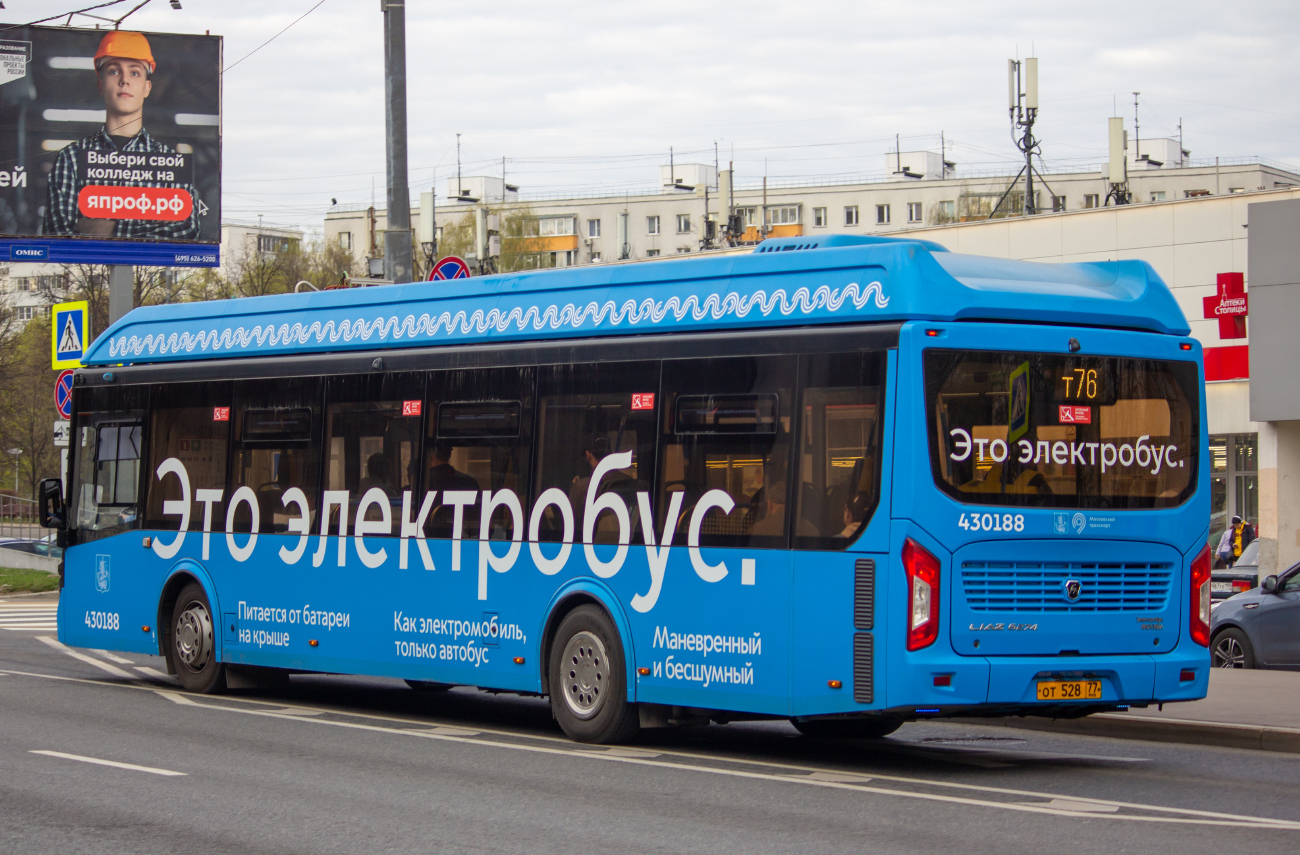 Moskau, LiAZ-6274 Nr. 430188