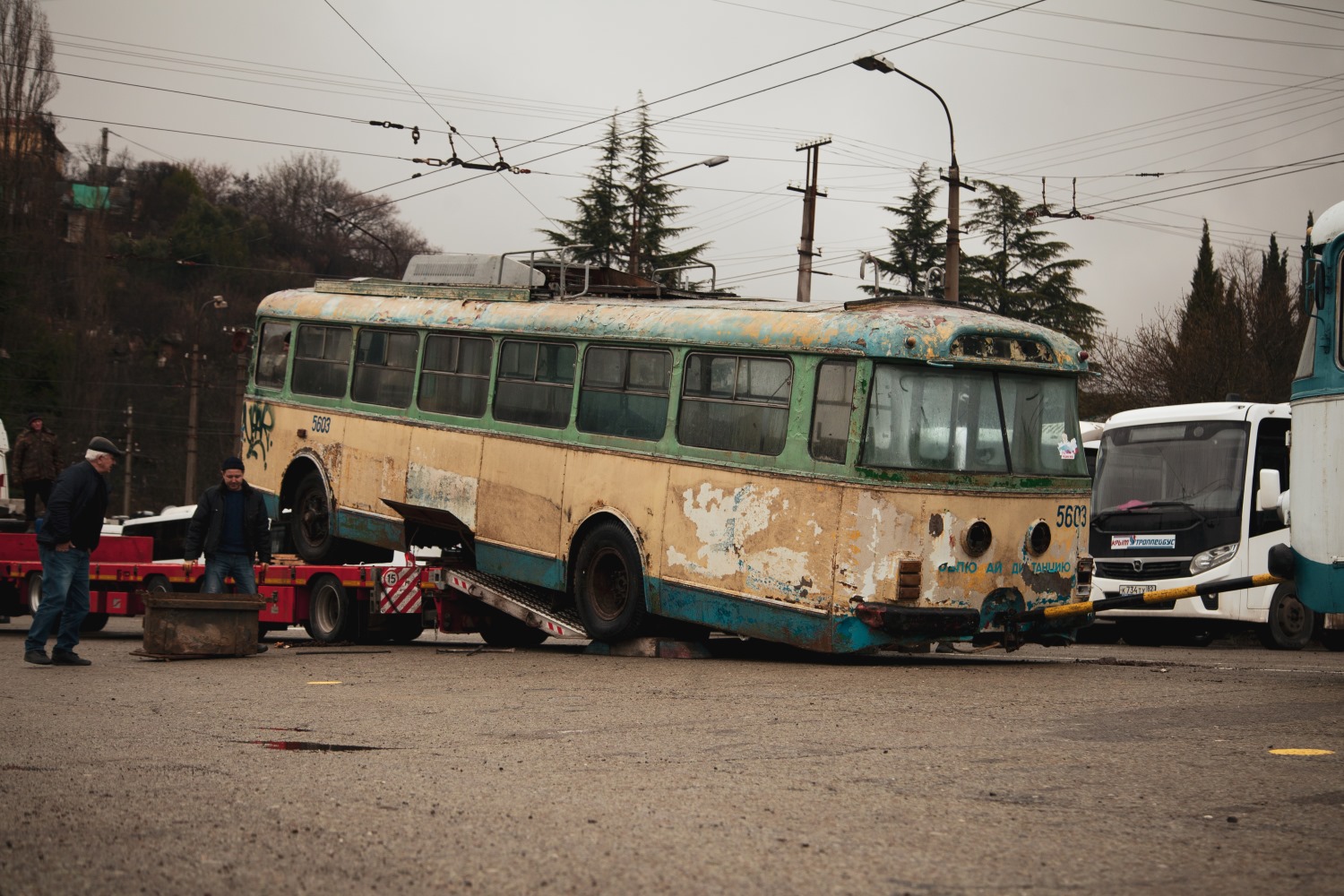 Крымский троллейбус, Škoda 9Tr24 № 5603