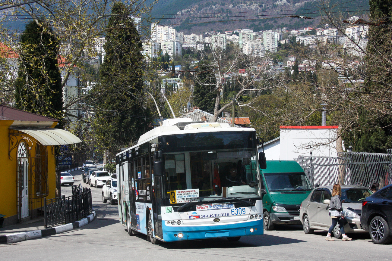 Крымский троллейбус, Богдан Т60111 № 6309