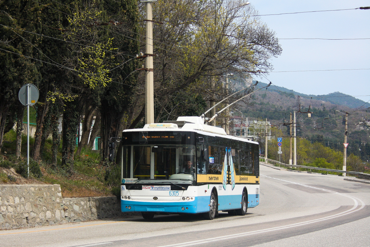 Крымский троллейбус, Богдан Т60111 № 6305
