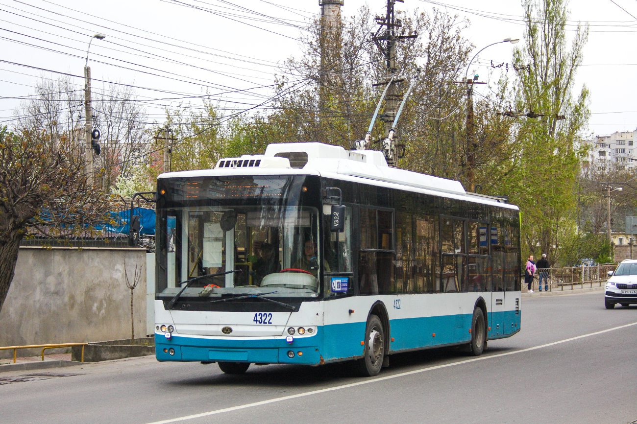 Крымский троллейбус, Богдан Т70110 № 4322