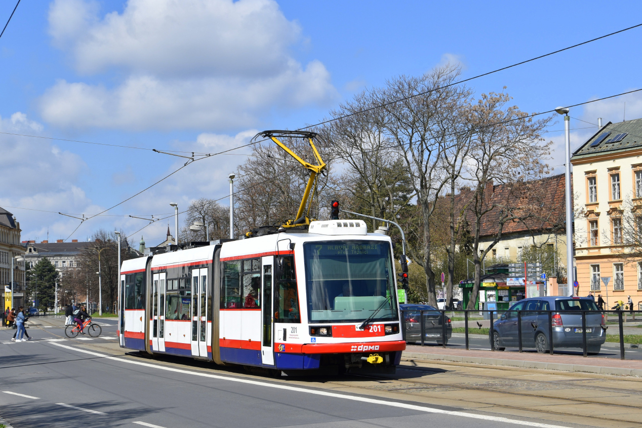 Оломоуц, Škoda 03T1 Astra № 201