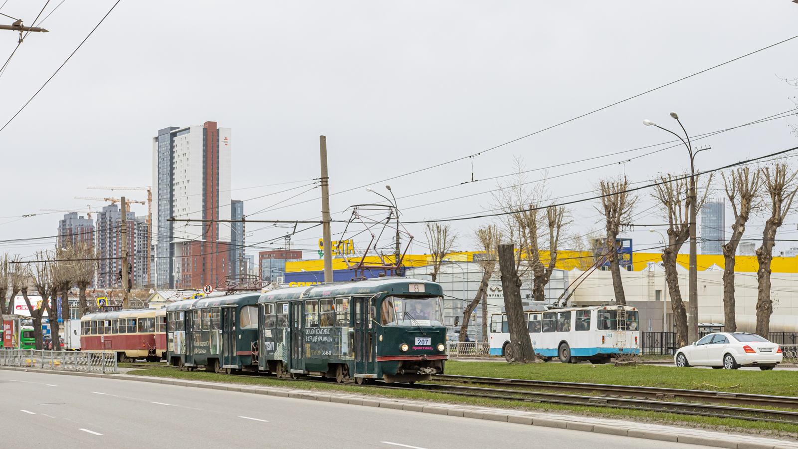 Екатеринбург, Tatra T3SU № 207