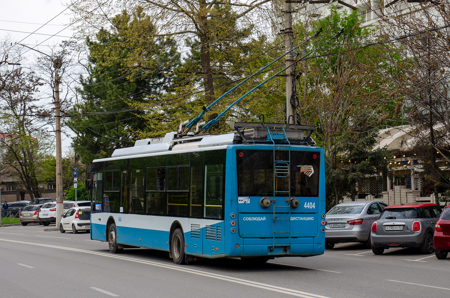 Крымский троллейбус, Богдан Т70115 № 4404