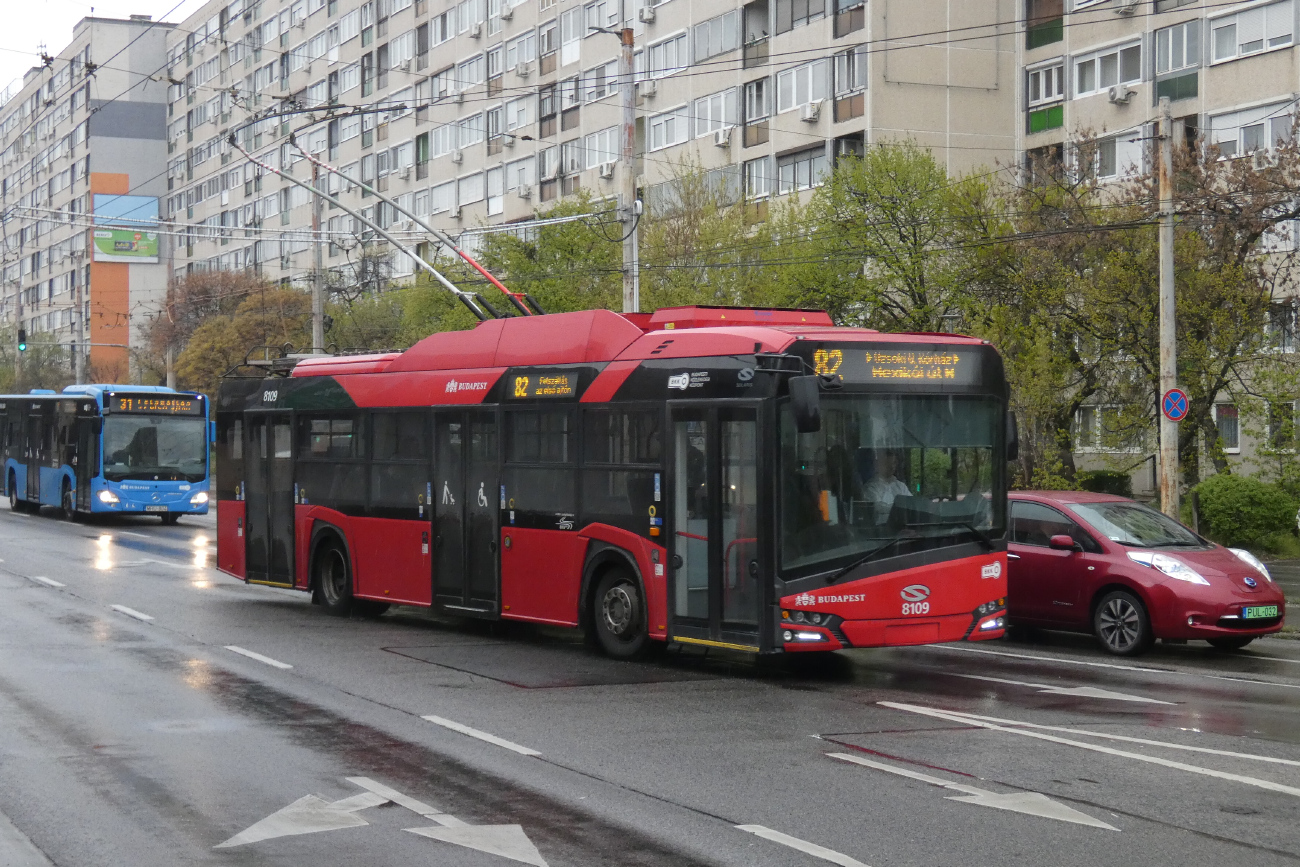 Будапешт, Solaris Trollino IV 12 Škoda № 8109