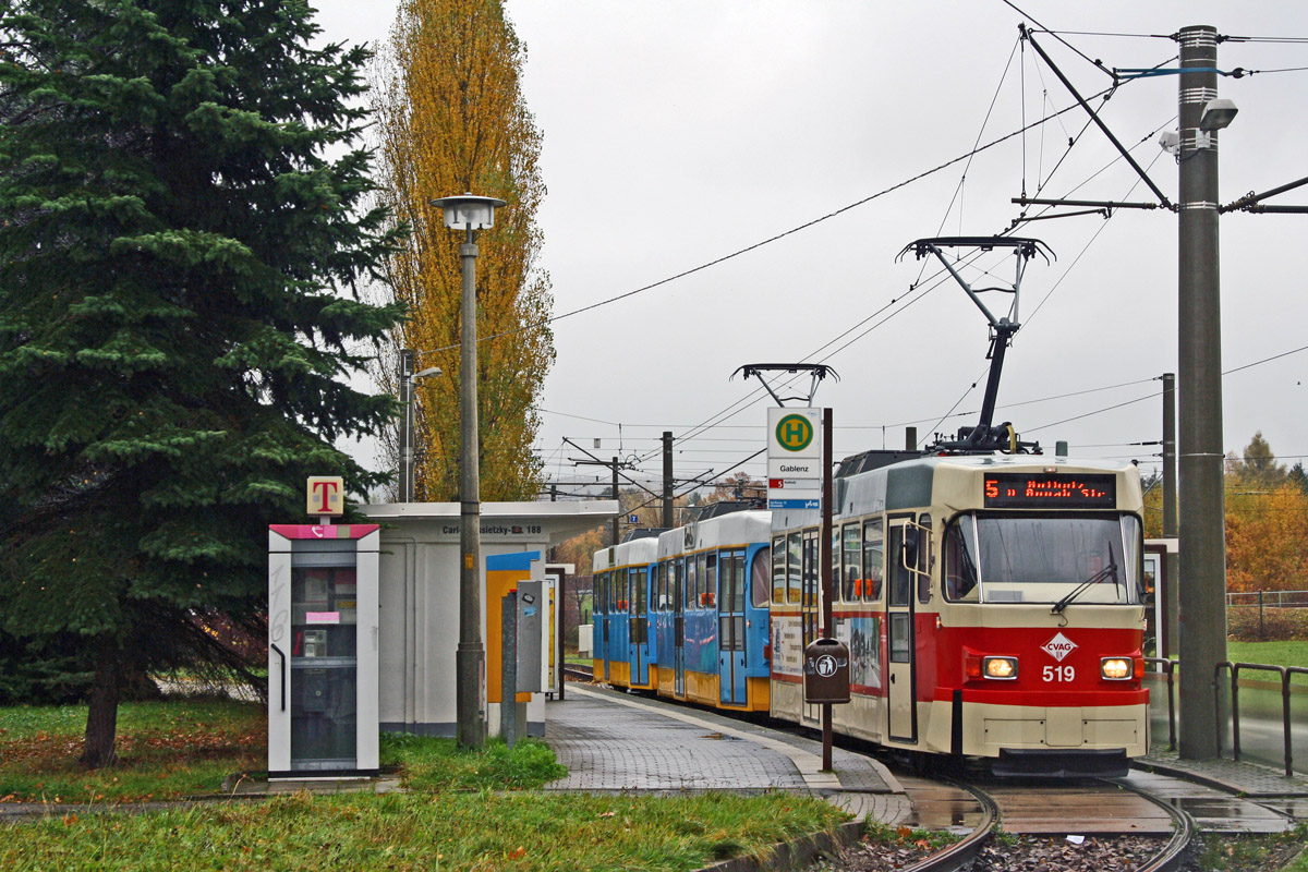 Хемниц, Tatra T3DM № 519