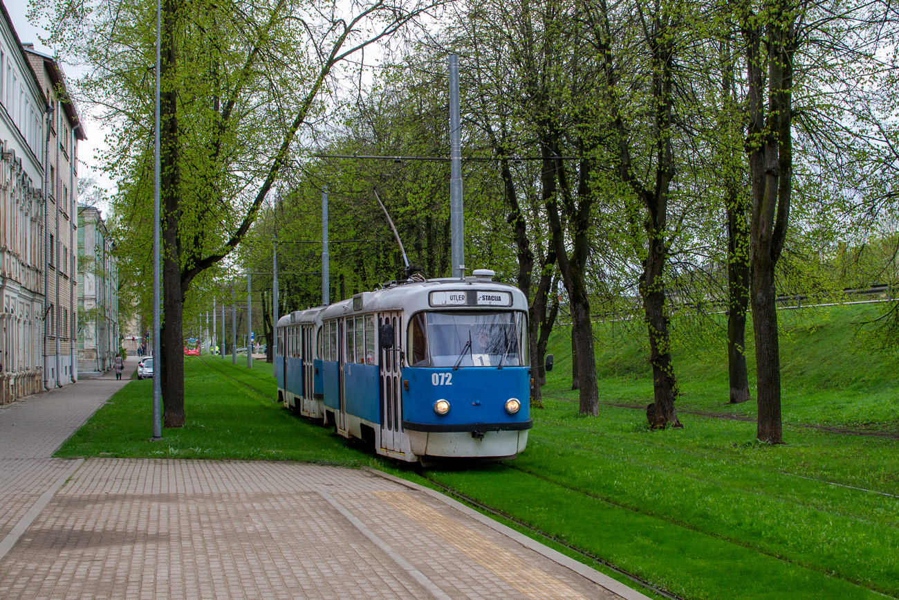 Daugavpils, Tatra T3DC1 № 072 Daugavpils, Tatra T3DC1 № 072