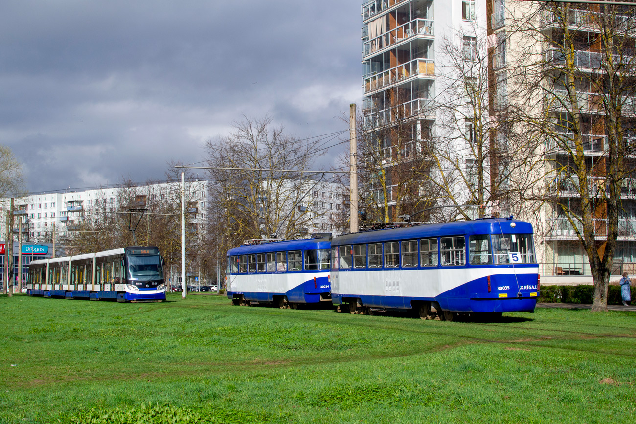 Рига, Tatra T3A № 30035