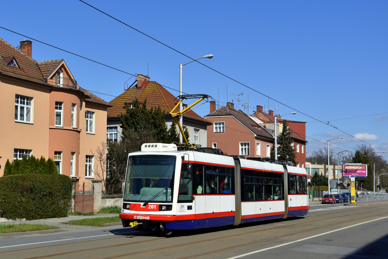 Оломоуц, Škoda 03T1 Astra № 201