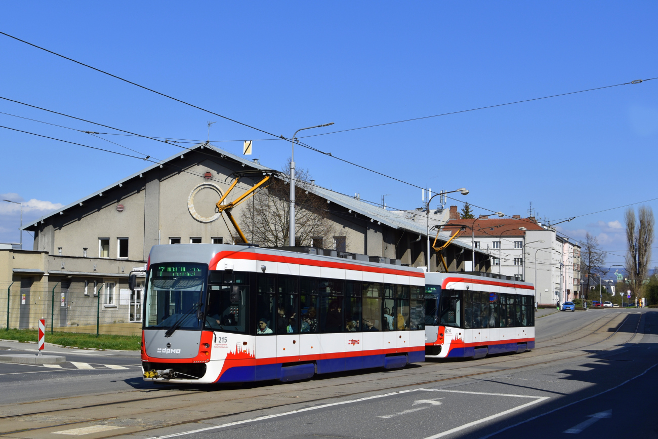 Оломоуц, EVO 1 № 215; Оломоуц, EVO 1 № 214