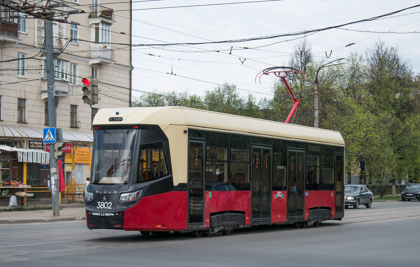 Нижний Новгород, БКМ Т811 «МиНиН» № 3802