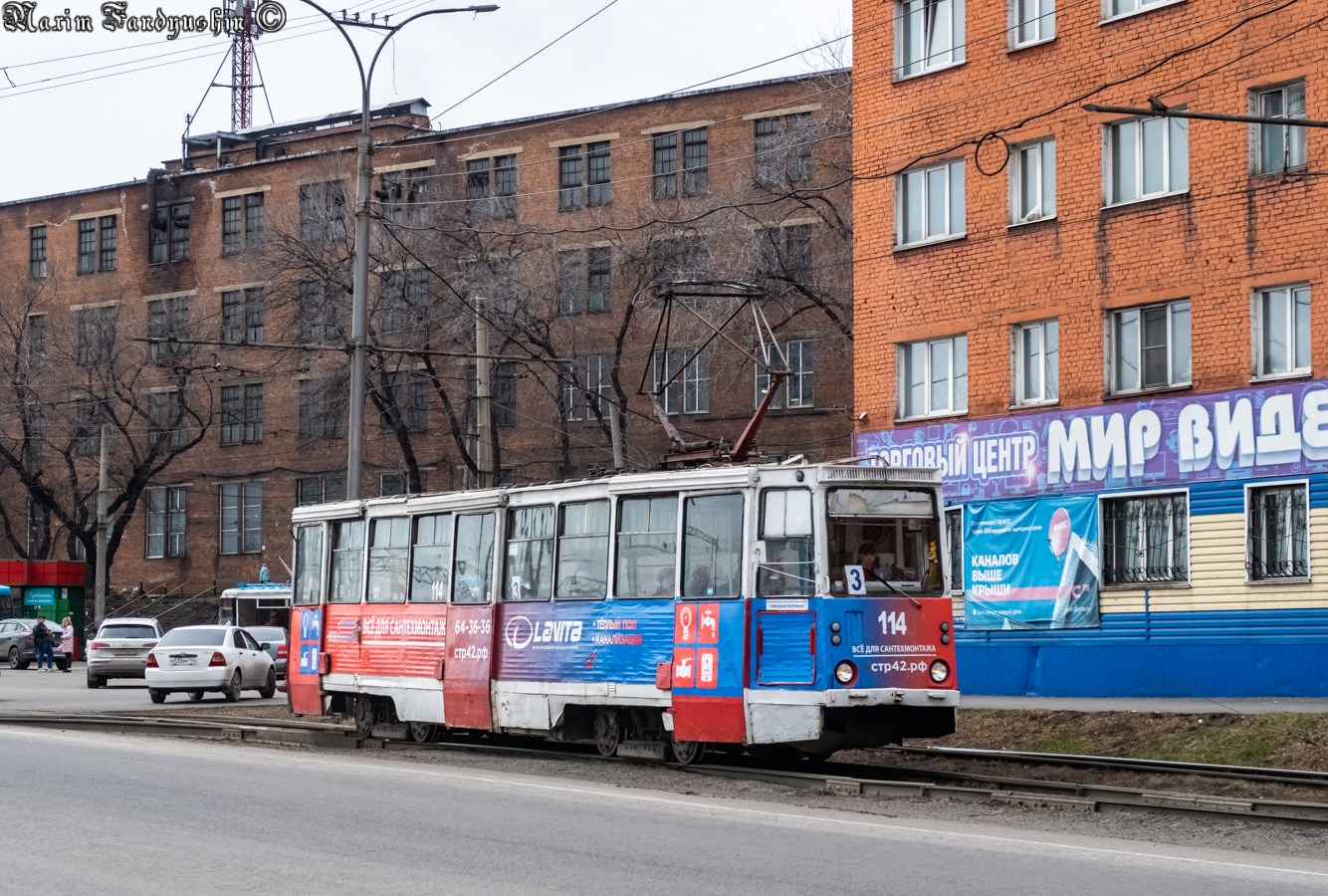 Прокопьевск, 71-605 (КТМ-5М3) № 114