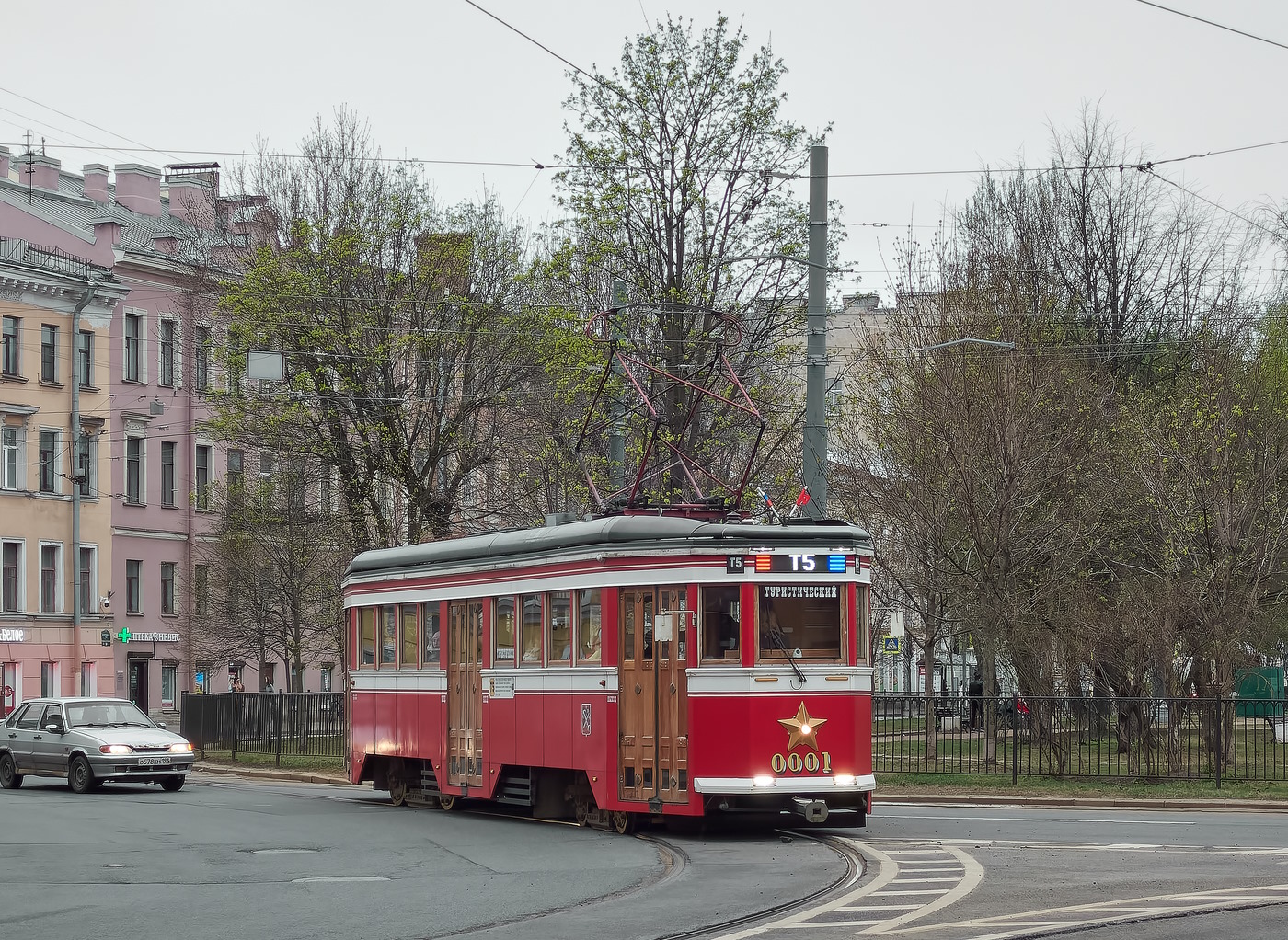 Санкт-Петербург, ЛМ-99/33 № 0001