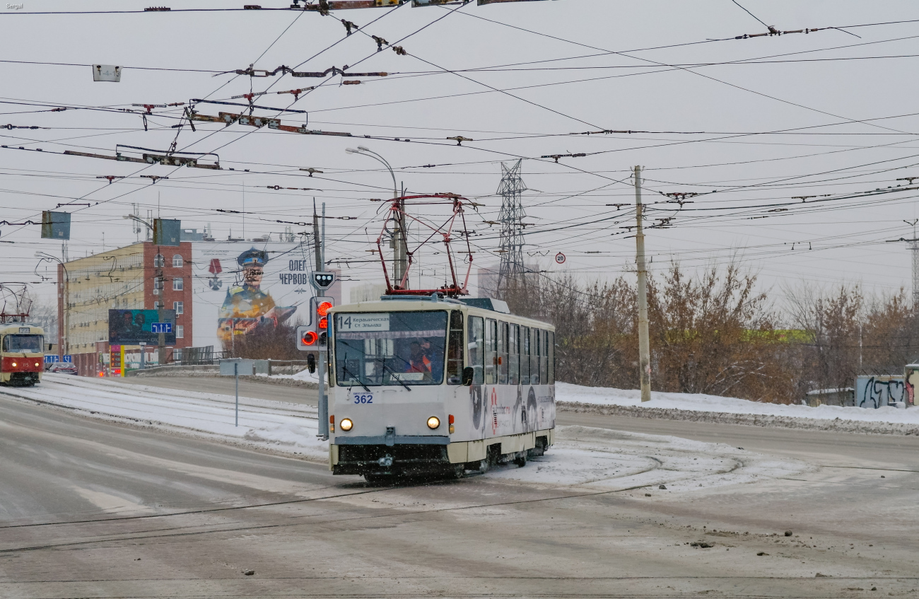 Екатеринбург, Tatra T6B5SU № 362