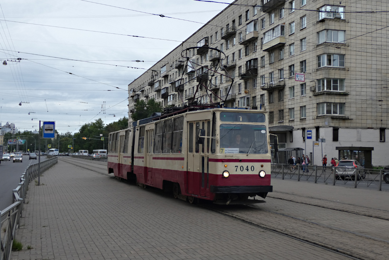 Санкт-Петербург, ЛВС-86К № 7040 Санкт-Петербург, ЛВС-86К № 7040