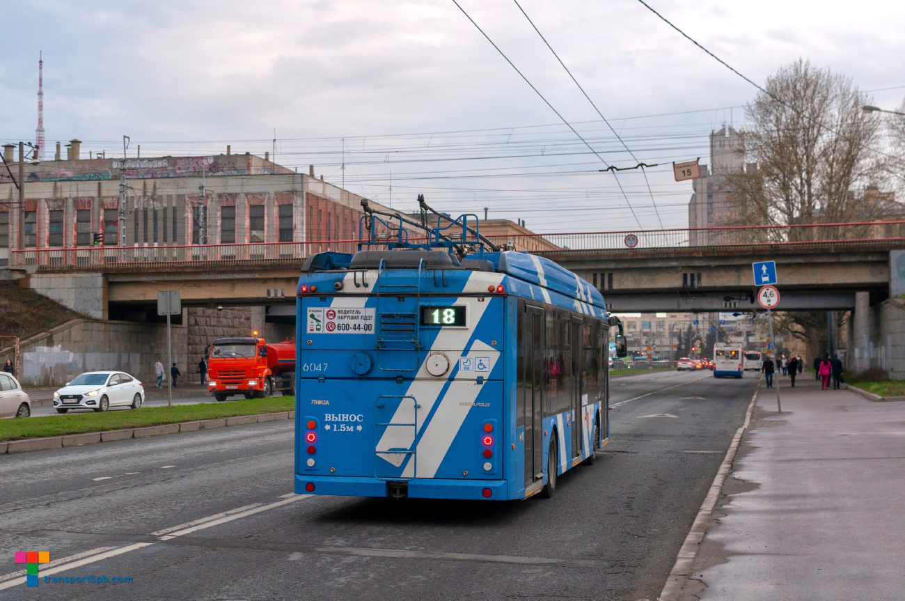 Санкт-Петербург, Тролза-5265.08 «Мегаполис» № 6047