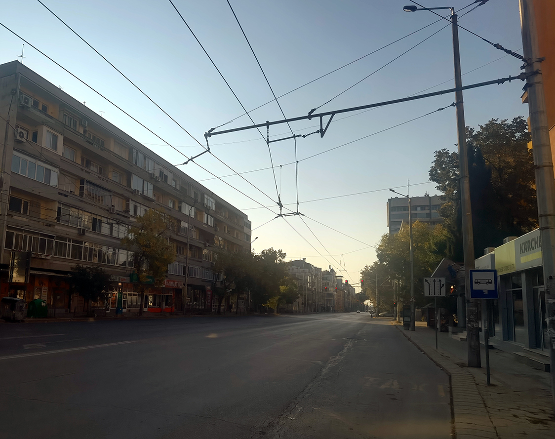 Стара-Загора — Тролейбусна мрежа • Троллейбусные линии Стара-Загора — Тролейбусна мрежа • Троллейбусные линии