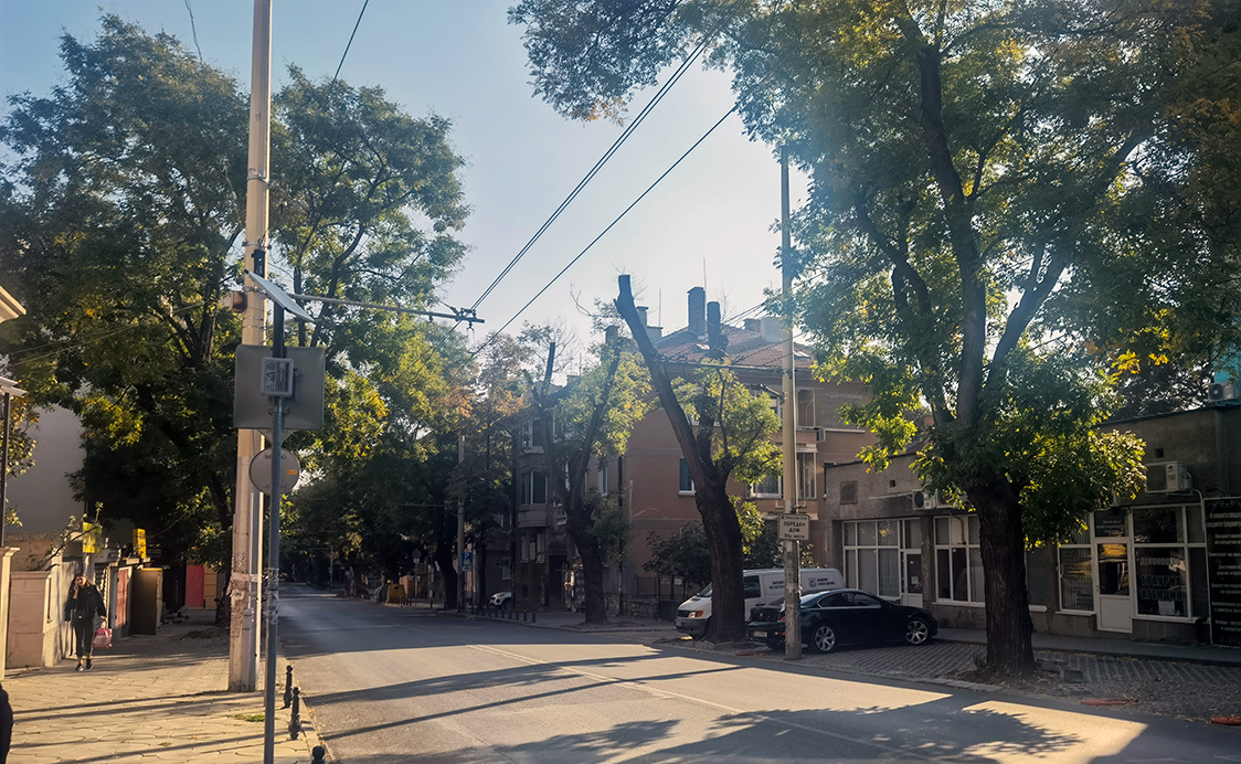 Стара-Загора — Тролейбусна мрежа • Троллейбусные линии Стара-Загора — Тролейбусна мрежа • Троллейбусные линии