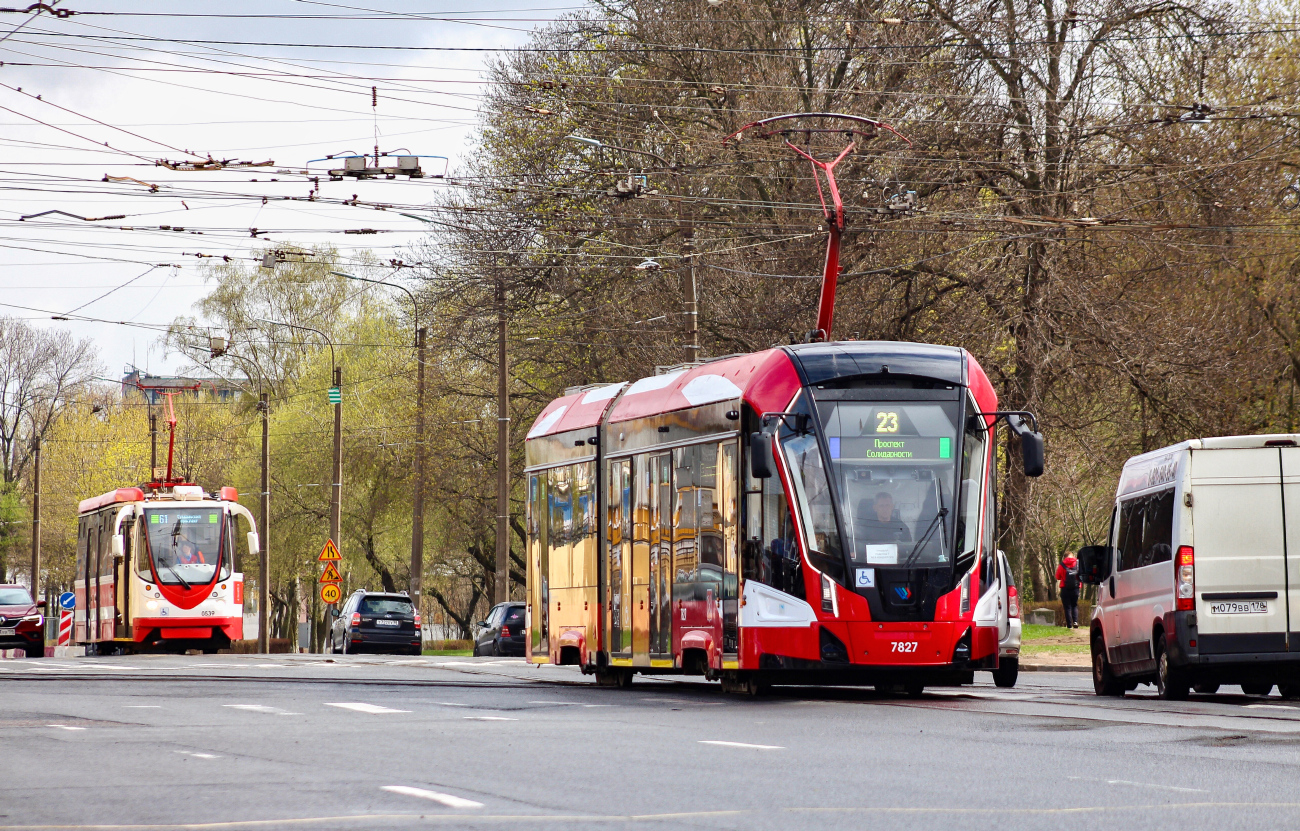 Санкт-Петербург, 71-923М «Богатырь-М» № 7827