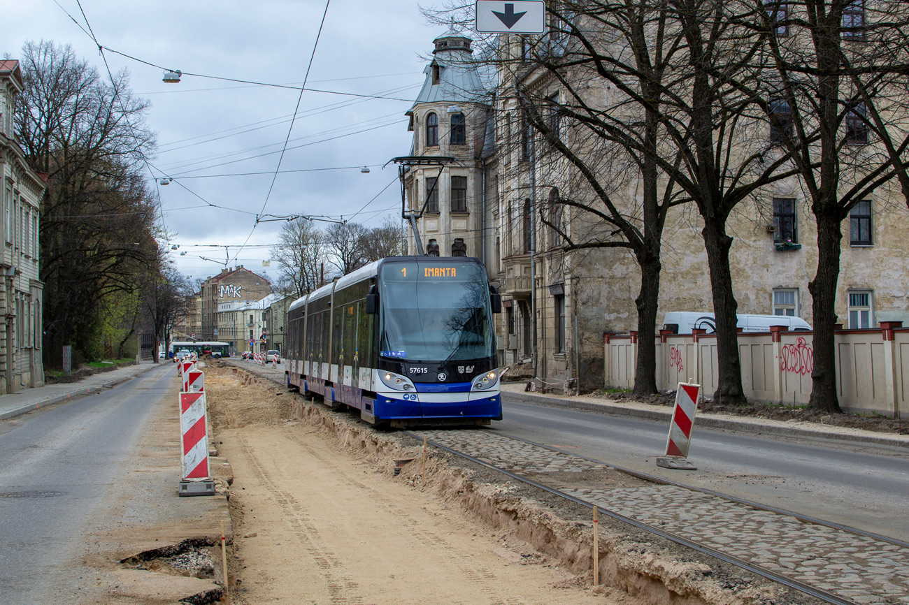 Рига, Škoda 15T2 ForCity Alfa Riga № 57615