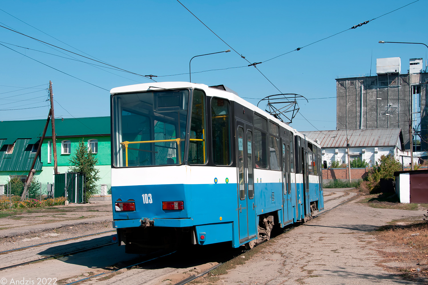 Усть-Каменогорск, Tatra KT4DtM № 103