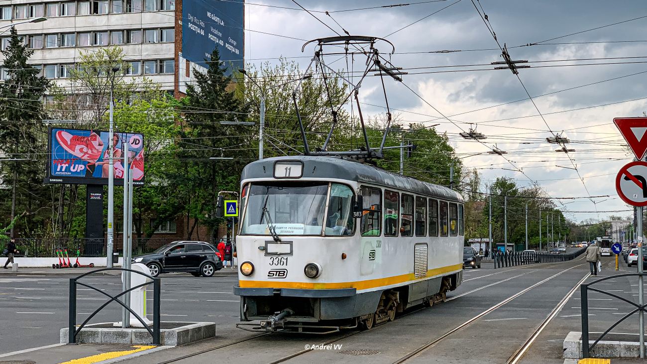 Бухарест - Илфов, Tatra T4R № 3361