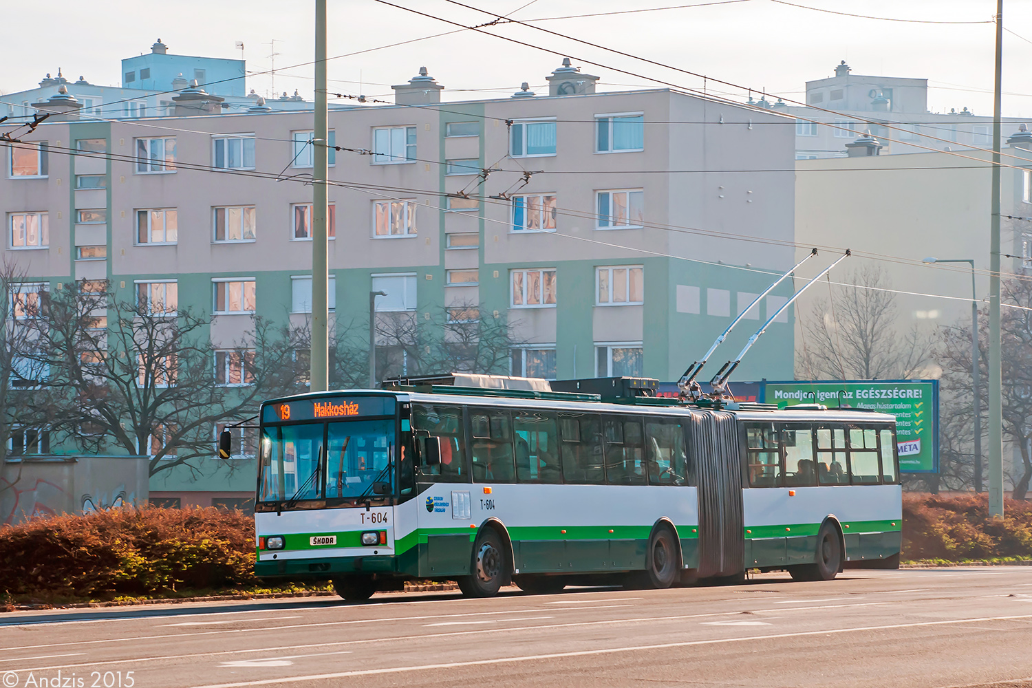 Сегед, Škoda 15Tr03/6 № T-604