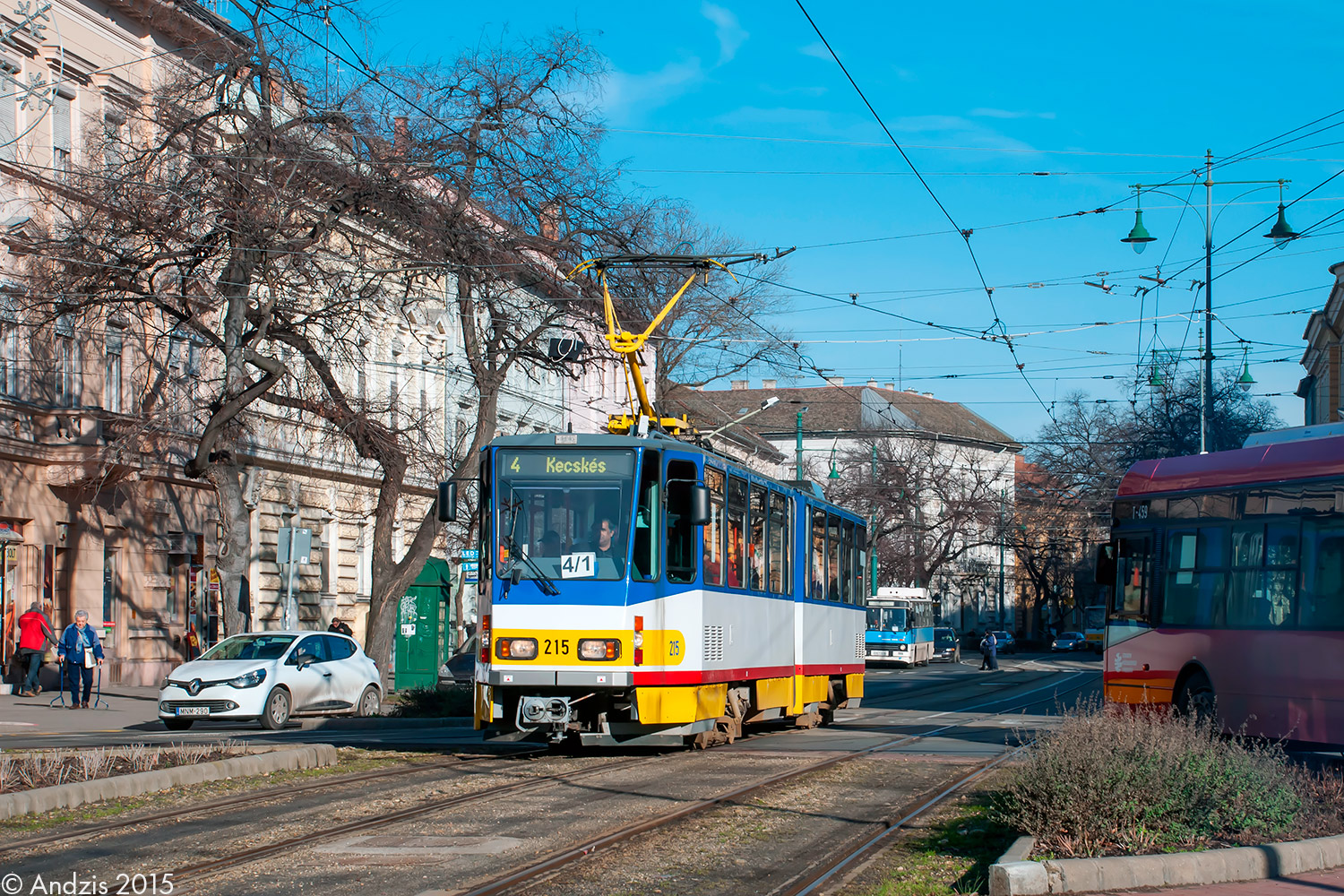 Сегед, Tatra KT4DM № 215