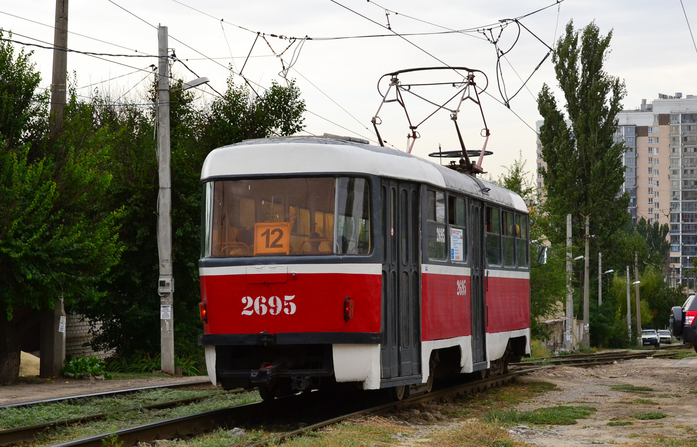 Волгоград, Tatra T3SU № 2695
