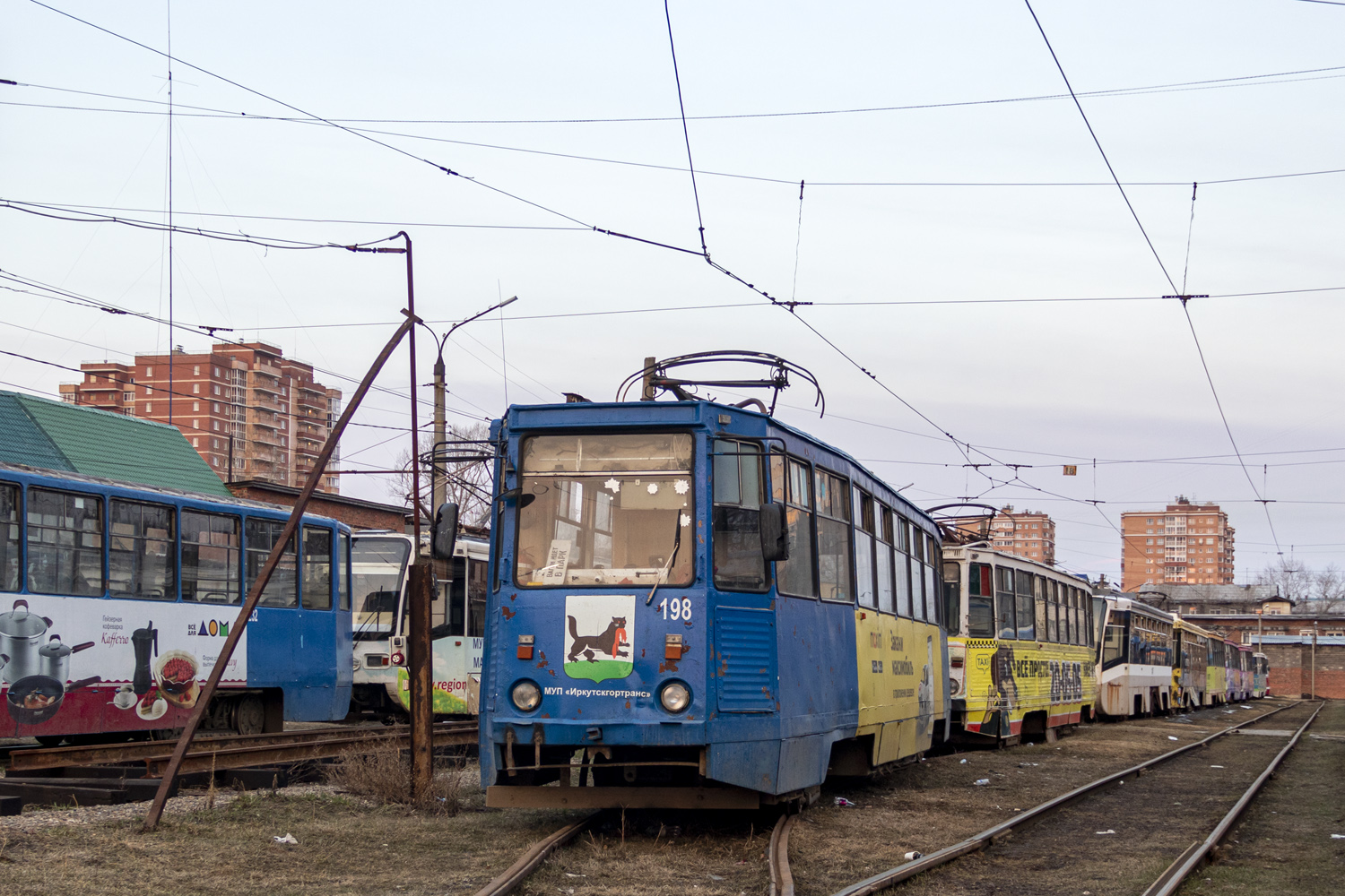 Иркутск, 71-605 (КТМ-5М3) № 198