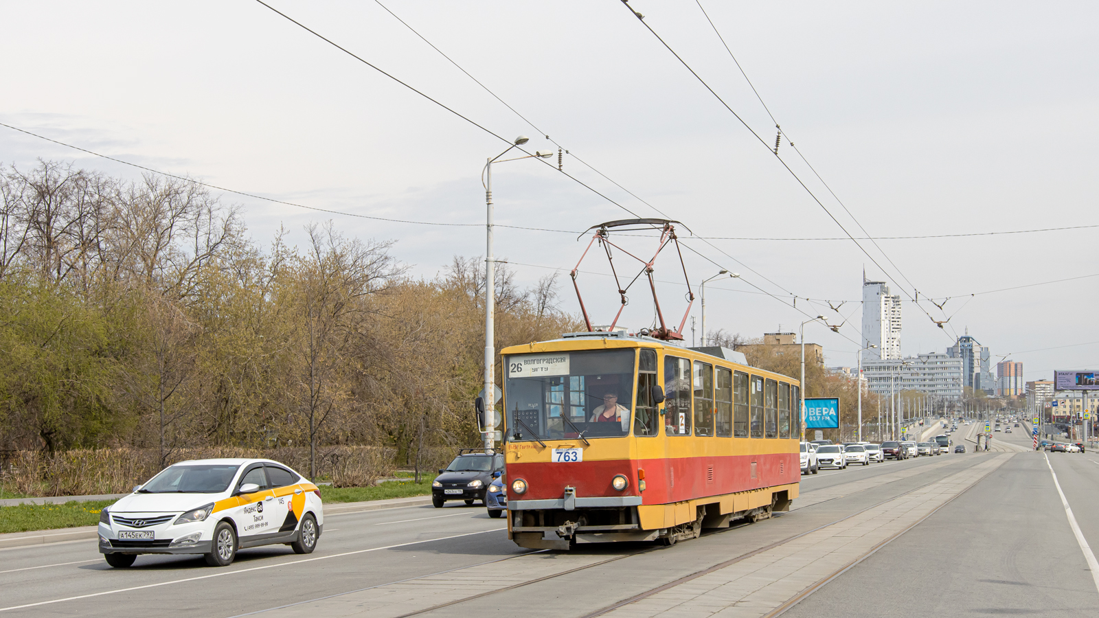 Екатеринбург, Tatra T6B5SU № 763