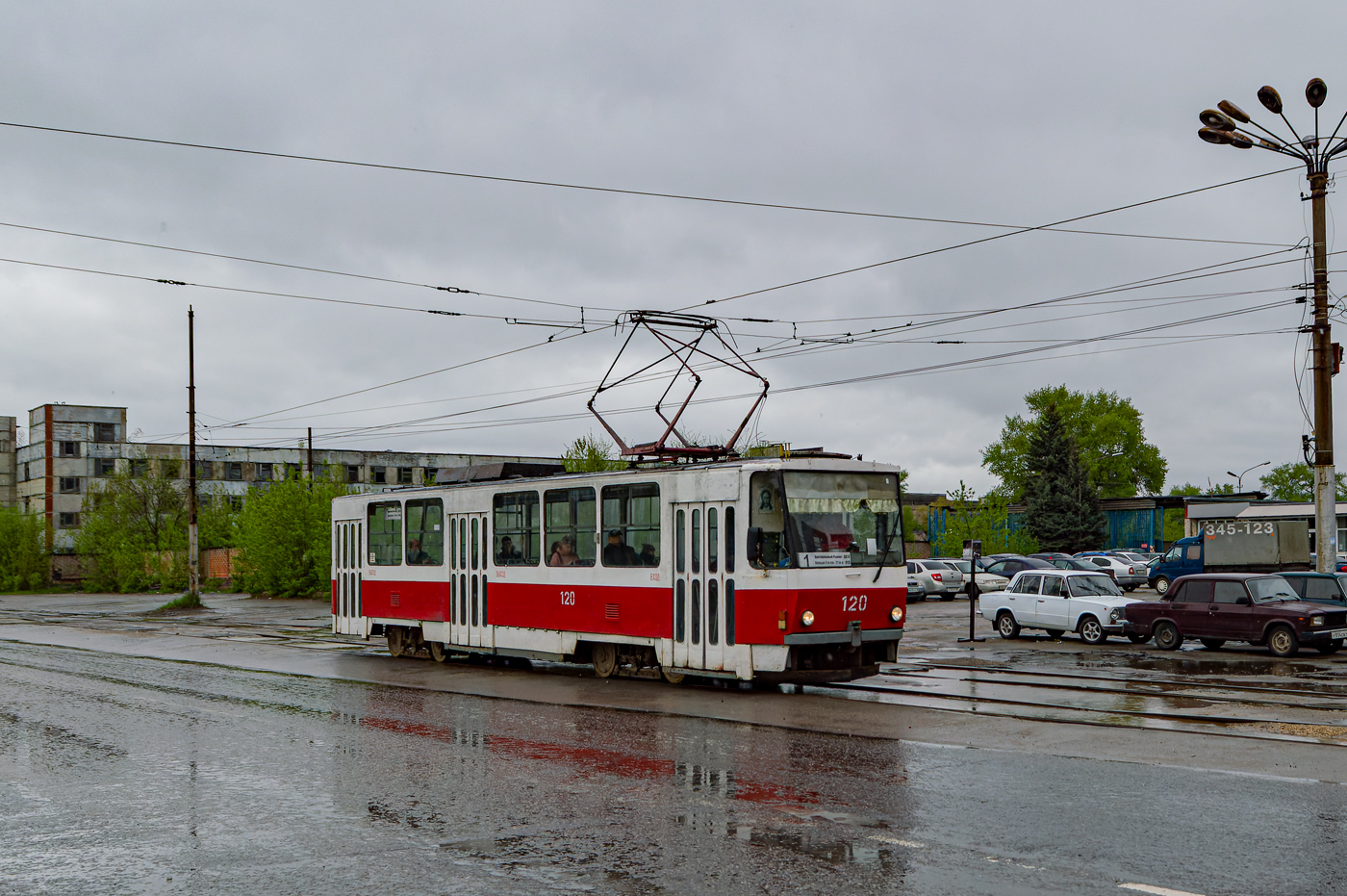 Липецк, Tatra T6B5SU № 120