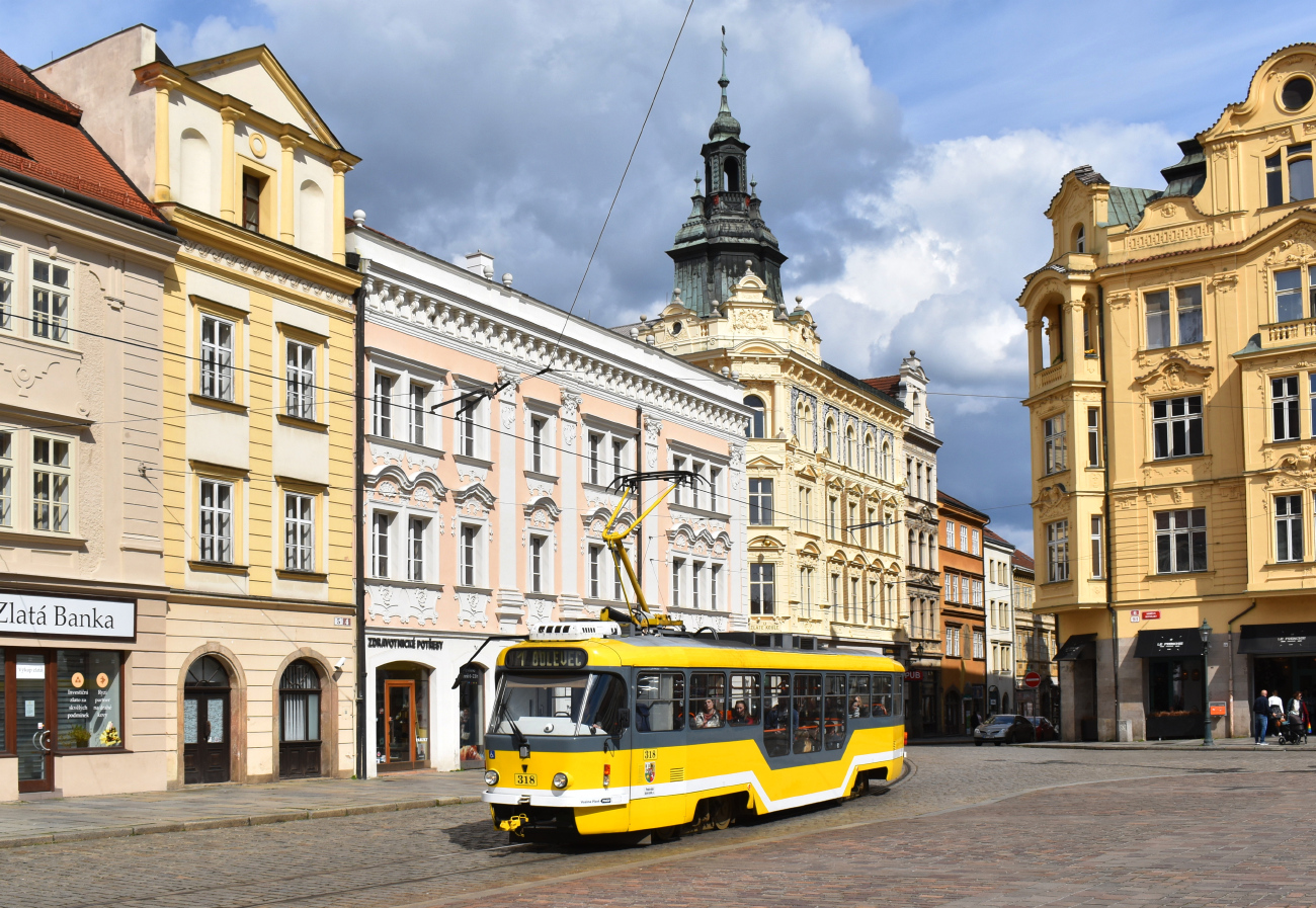 Плзень, Tatra T3R.PLF № 318