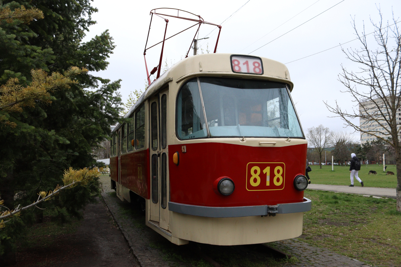 Кишинёв, Tatra T4SU № 818