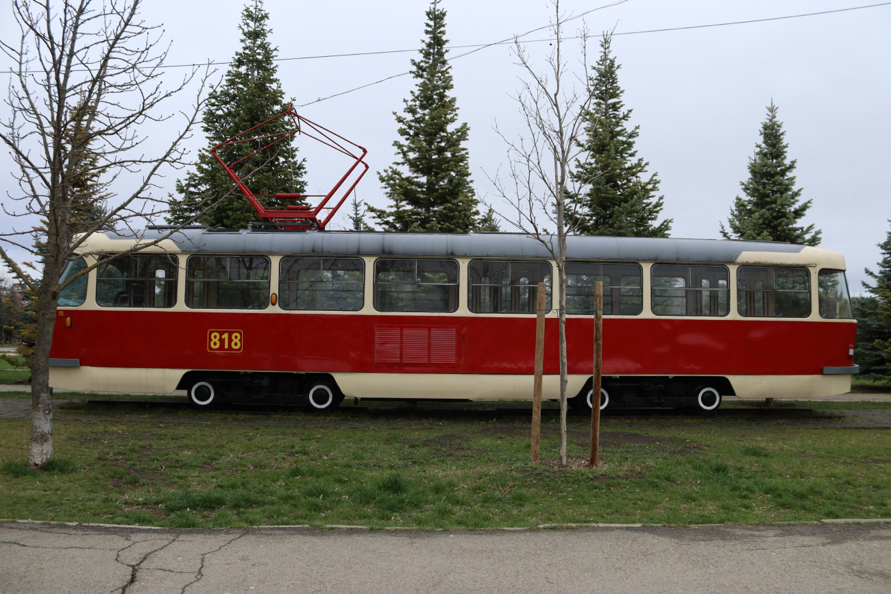 Кишинёв, Tatra T4SU № 818
