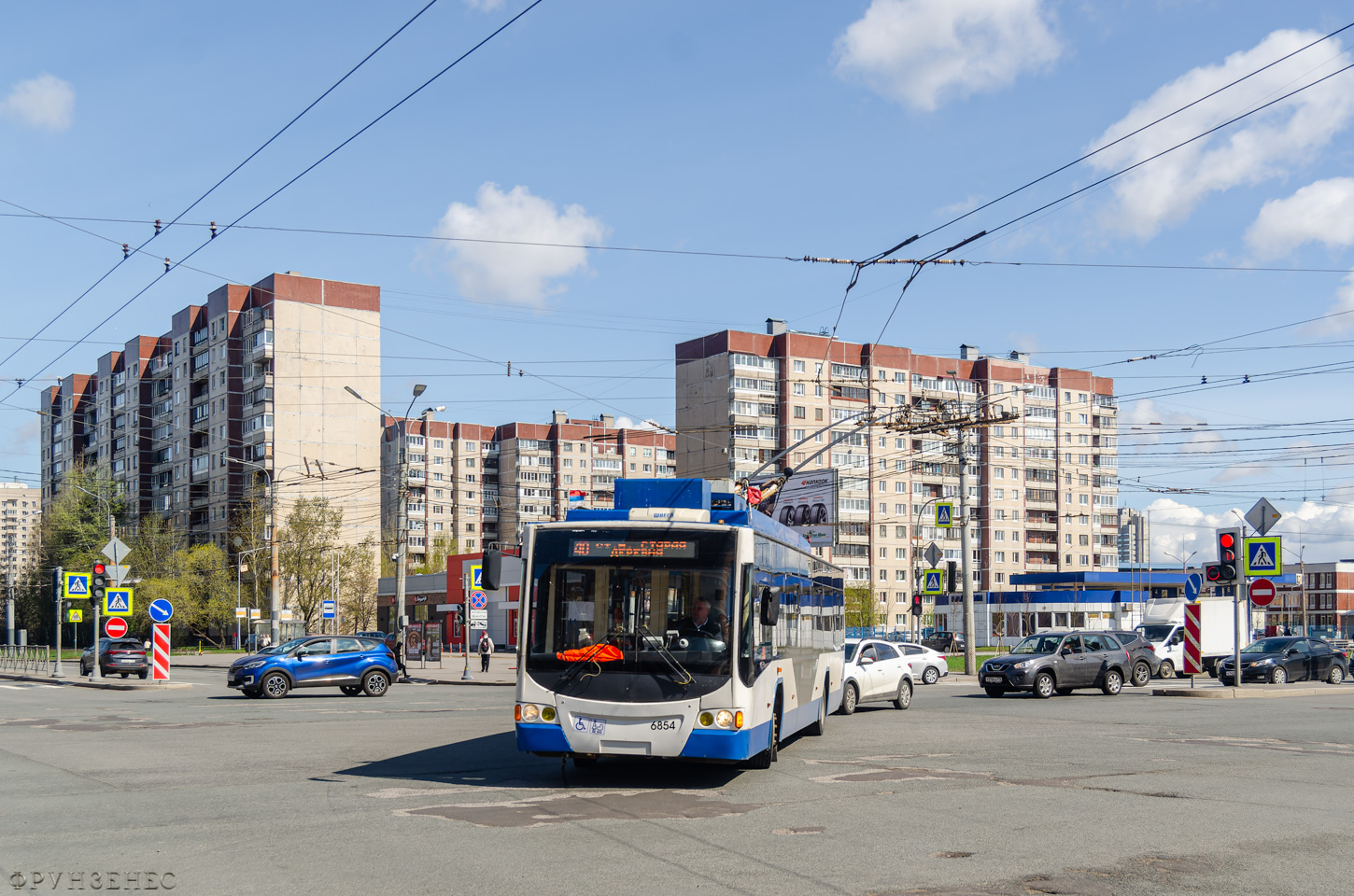 Санкт-Петербург, ВМЗ-5298.01 «Авангард» № 6854
