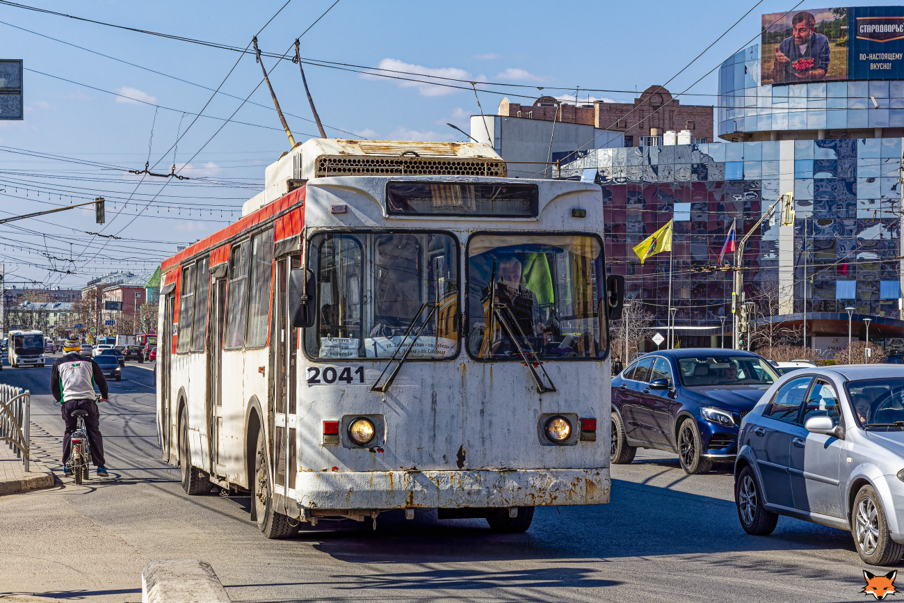 Рязань, ЗиУ-682ГМ1 (с широкой передней дверью) № 2041