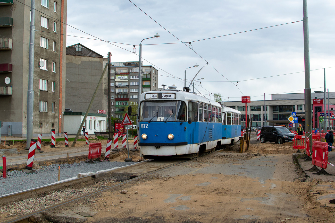 Daugpilis, Tatra T3DC1 nr. 072 Daugpilis, Tatra T3DC1 nr. 072