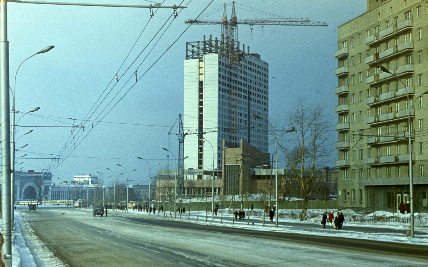 Новосибирск — Исторические фотографии (троллейбус); Новосибирск — Трамвайные и троллейбусные линии и конечные