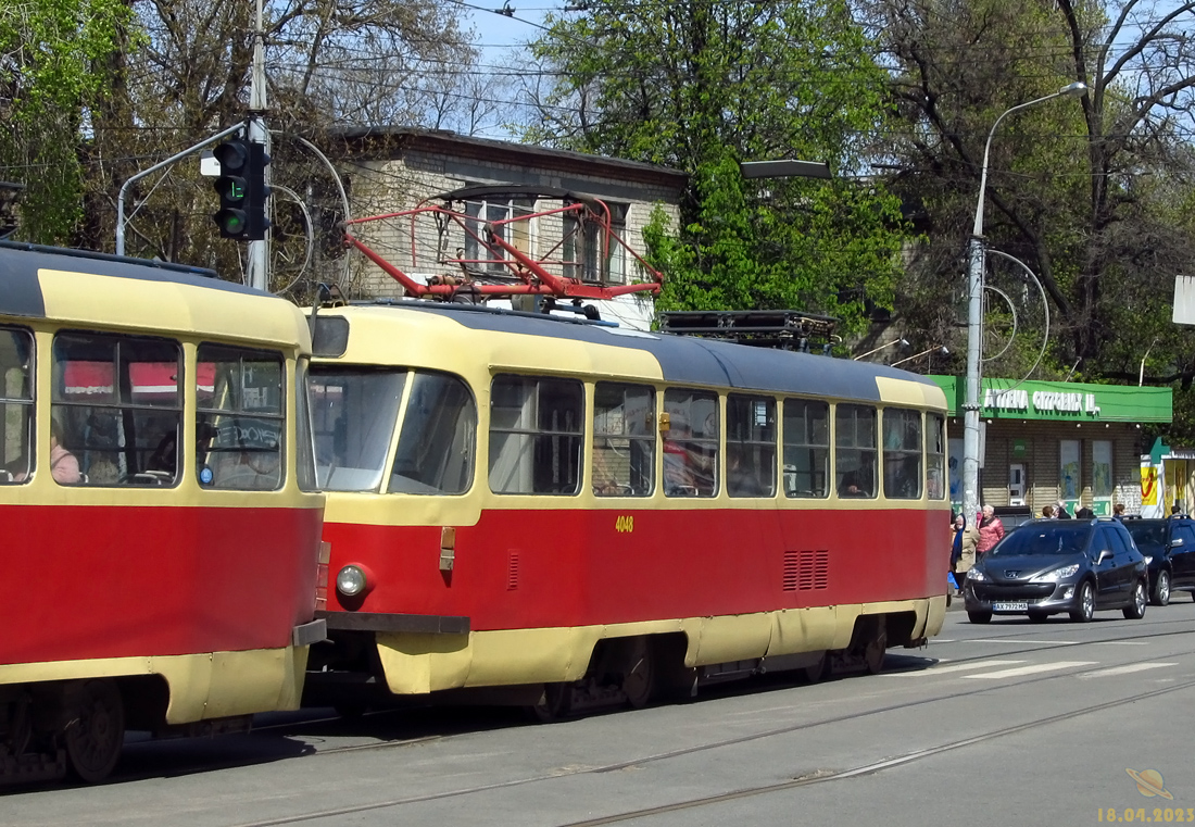 Харьков, Tatra T3A № 4048