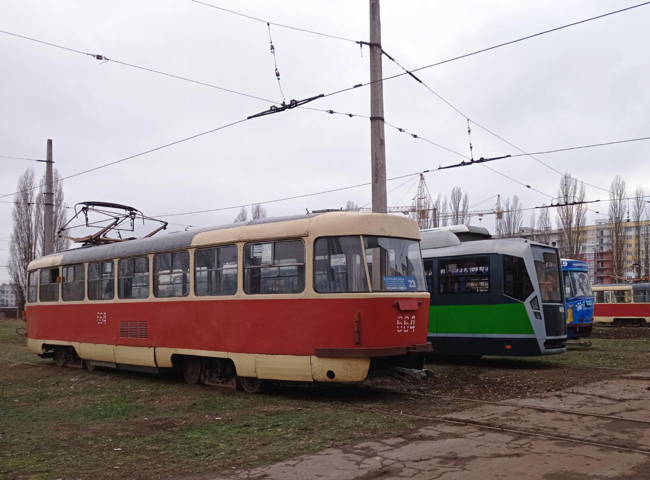 Harkov, Tatra T3SU — 664